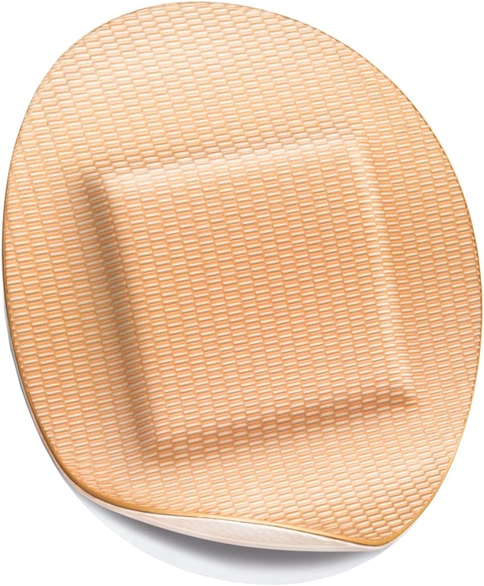 BSN Leukoplast Elastic Adhesive Strip 7645613 - Cross-Elastic Material,  Sterile, Oval, Tan - 1 1/4" Pad, Pack of 100