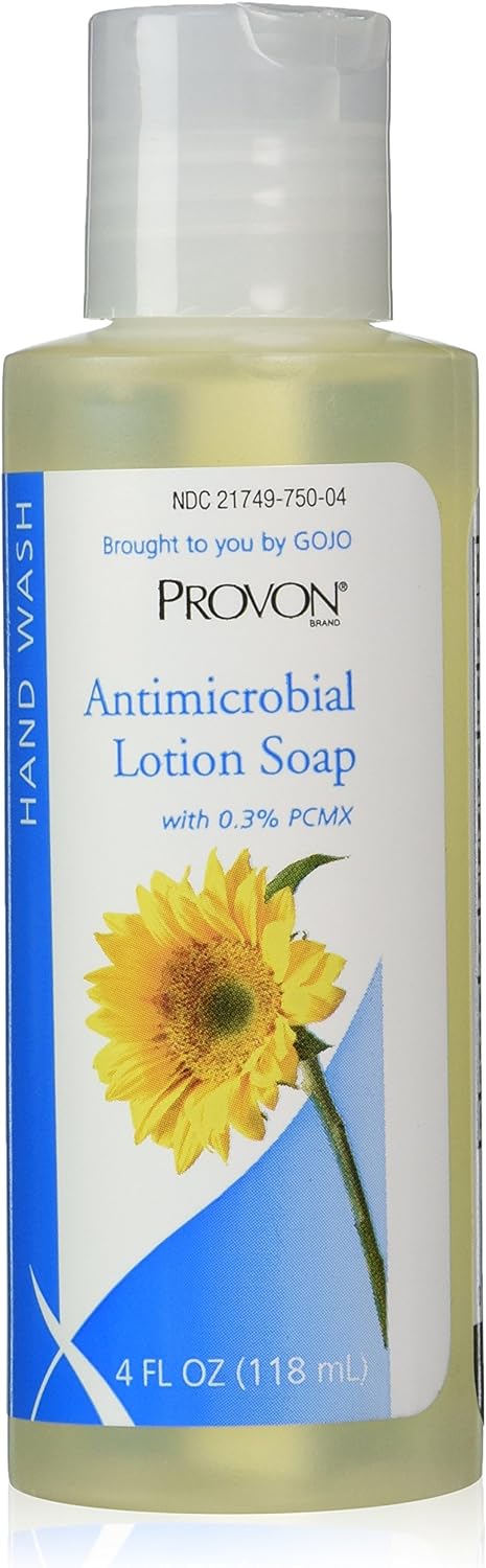 GOJO PROVON Antimicrobial Soap 4301-48 - Lotion, Citrus Scent, Bottle, Clear Amber - 4 oz., One Bottle