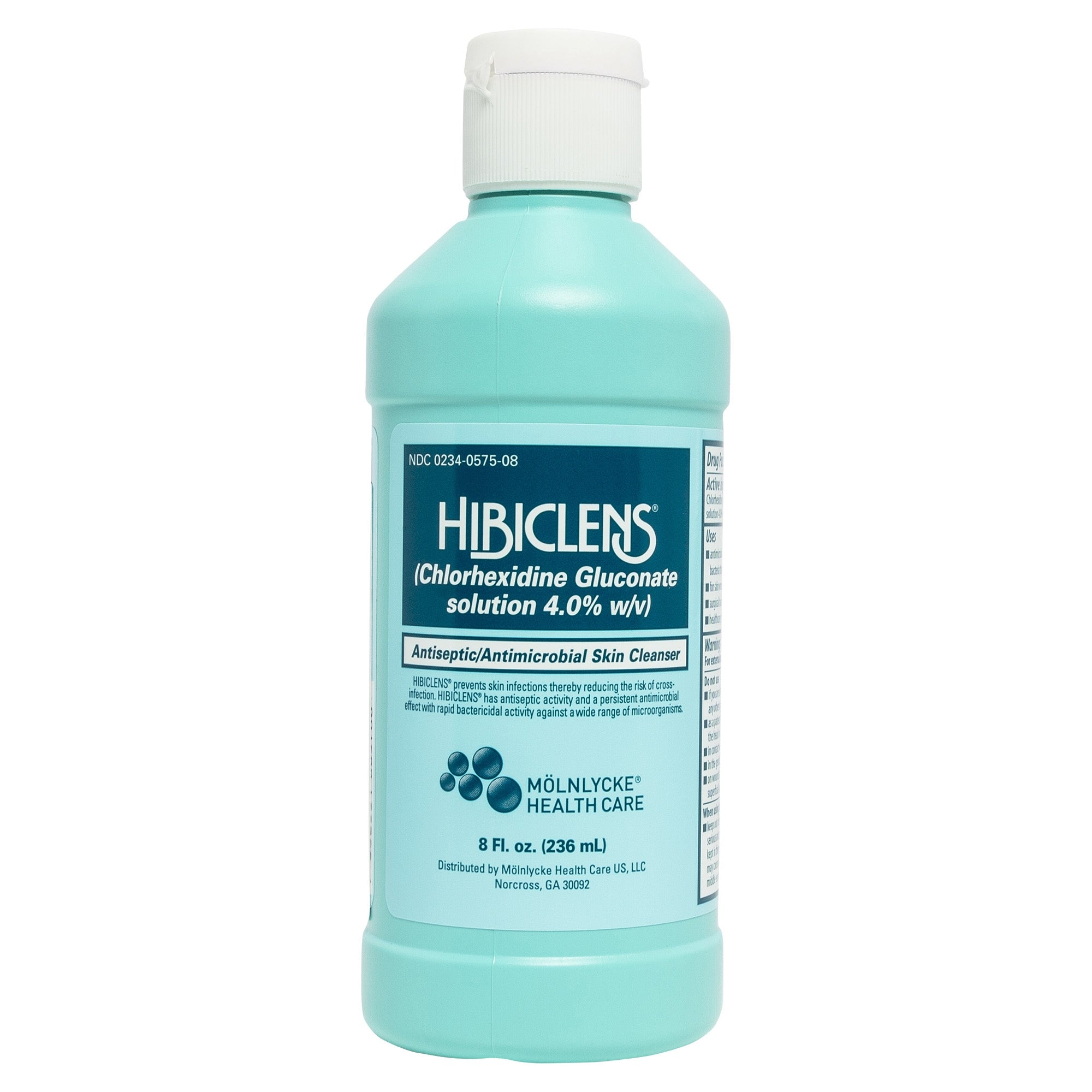 MoInlycke Hibiclens Antiseptic / Antimicrobial Skin Cleanser 57508 - 4% Strength CHG (Chlorhexidine Gluconate), NonSterile, Liquid, Bottle - 8 oz., Pack of 3