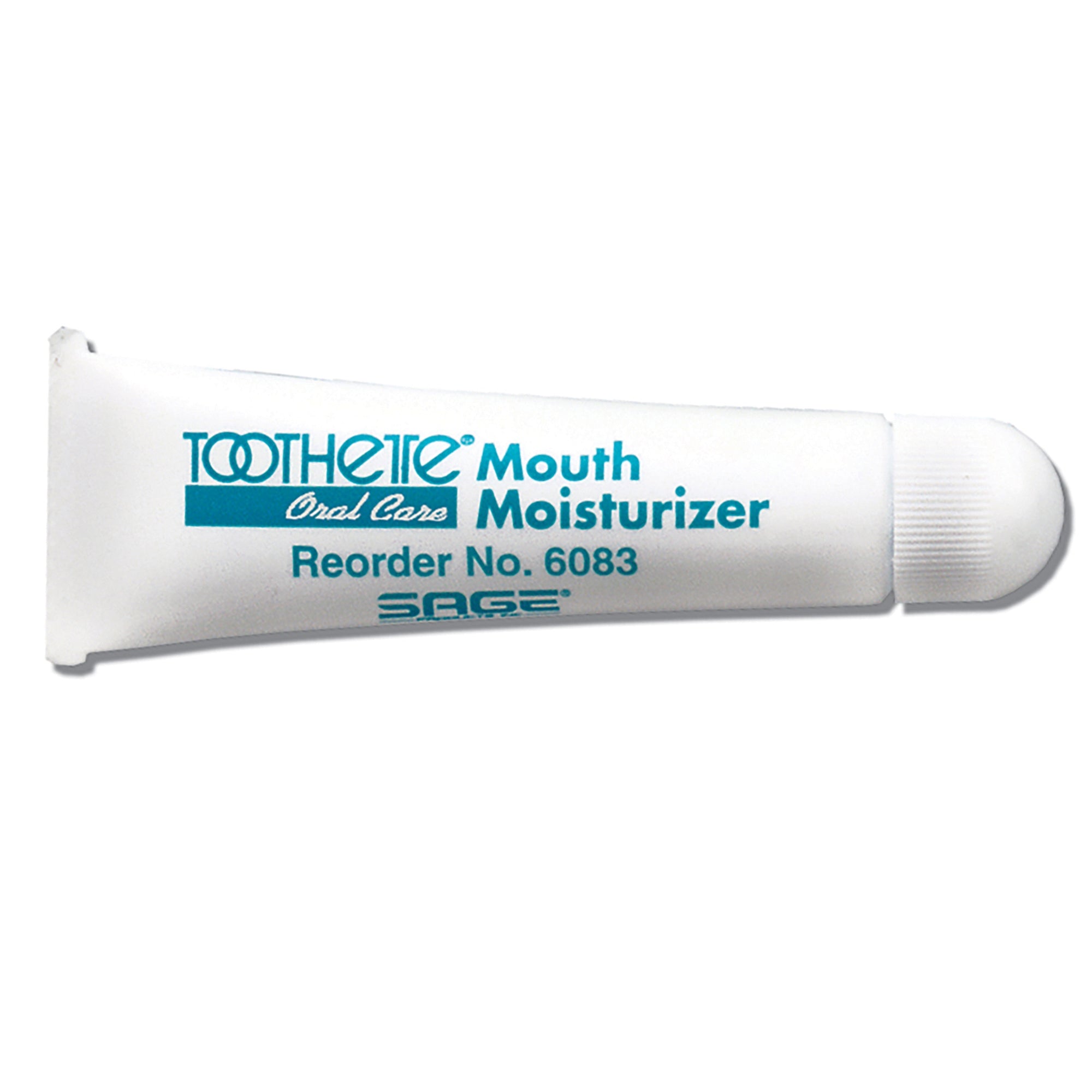 Sage Products Toothette Mout Moisturizer 6083 - Vitamin E / Coconut Oil, Cream - 0.5 oz. Tube, Pack of 6