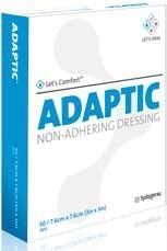 3M Systagenix Adaptic 2014 - Oil Emulsion Impregnated Dressing, Knitted Cellulose Acetate, Petrolatum Emulsion, Sterile, White, Rectangle - 3" x 16", Box of 36