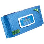 PDI Hygea Premium J14143 - Personal Wipes, Aloe / Vitamin E, Scented, NonSterile, 60 Count per Soft Pack - 9 1/2&quot; x 11 1/2&quot;, One Pack