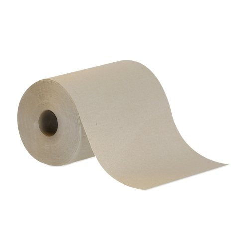 Georgia Pacific Pacific Blue Basic 26401 - Paper Towel, 1-Ply, Poly-Bag Protected, Brown, Continuous Sheet, Hardwound Roll - 7 7/8" x 350 ft., One Roll