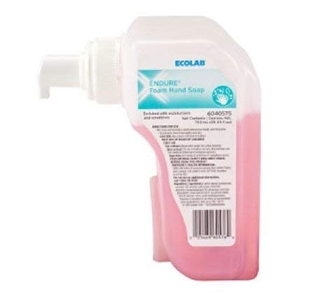 EcoLab Endure 50 6040575 - Soap, For Use with EcoLab Foam Dispenser, Liquid, Sweet Scent, Dispenser Refill Bottle - 750 ml., One Bottle