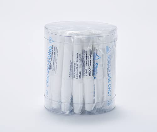 Viscot EX Removable Ink 1440-240 - Skin Marker, Regular Tip, NonSterile, White - Pack of 30