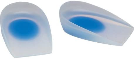 DJO Procare 79-81107 - Heel Cup, Without Closure, 1/4 Shoe Insole, Silicone, Male 9-1/2 and Up / Female 10 and Up Foot - Large / X-Large, One Pair