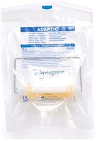 3M Systagenix Adaptic 2018 - Oil Emulsion Impregnated Dressing, Knitted Cellulose Acetate, Petrolatum Emulsion, Sterile, White - 3&quot; x 60&quot;, Box of 24, One Roll