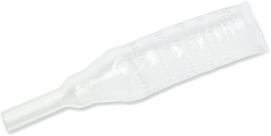 Bard Wide Band Male External Catheter 36301 - Self-Adhesive Band, Silicone, Clear, Breathable, Odorless - 25 mm Small, Pack of 30