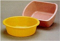 Medegen H350-10 - Wash Basin, Graduated, NonSterile, Disposable, Round Shape, Rose Color - 6 Quart, One Piece