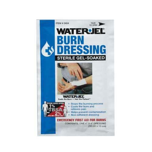 Water-Jel 0404-60 - Hydrogel Burn Dressing, Nonwoven, Sterile, White, Square - 4" x 4", One Pack