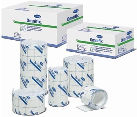 Hartmann Omnifix Elastic 900602 - Dressing Retention Tape With Liner, Skin Friendly, Nonwoven, NonSterile, White - 2" x 11 yards, One Roll