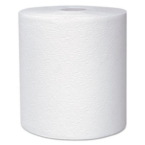 Kimberly Clark Scott Essential 50606 - Paper Towel, 1-Ply, White Continuous Sheet, Hardwound Roll - 8&quot; x 600 foot, One Roll