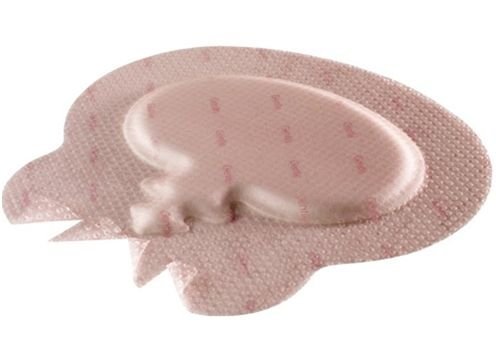 Smith &amp; Nephew Allevyn Gentle Border 66800898 - Silicone Foam Dressing, Silicone Gel Adhesive with Border, Film Backing, Sterile, Pink, Sacrum For Tail Bone - 6 5/8&quot; x 6 3/4&quot;, Box of 10