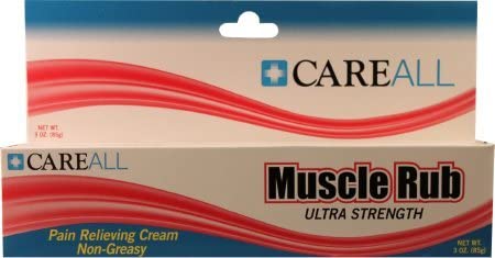 NWI CareAll Muscle and Joint MUS3 - Topical Pain Relief Ointment For Minor Aches &amp; Pains Of Muscles &amp; Joints, 10% - 15% Strength Menthol / Methyl Salicylate, Tube - 3 oz., One Tube