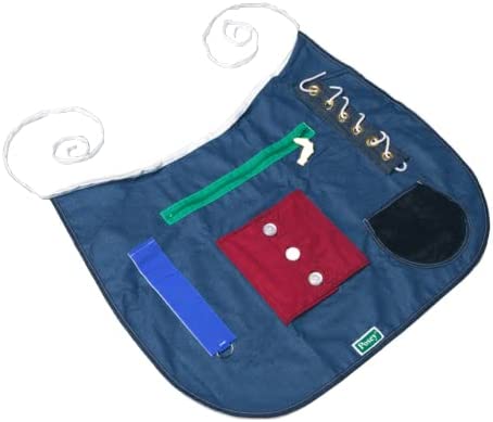 Posey 7400 - Activity Apron, One Pocket, Unisex, Blue, Reusable - One Apron