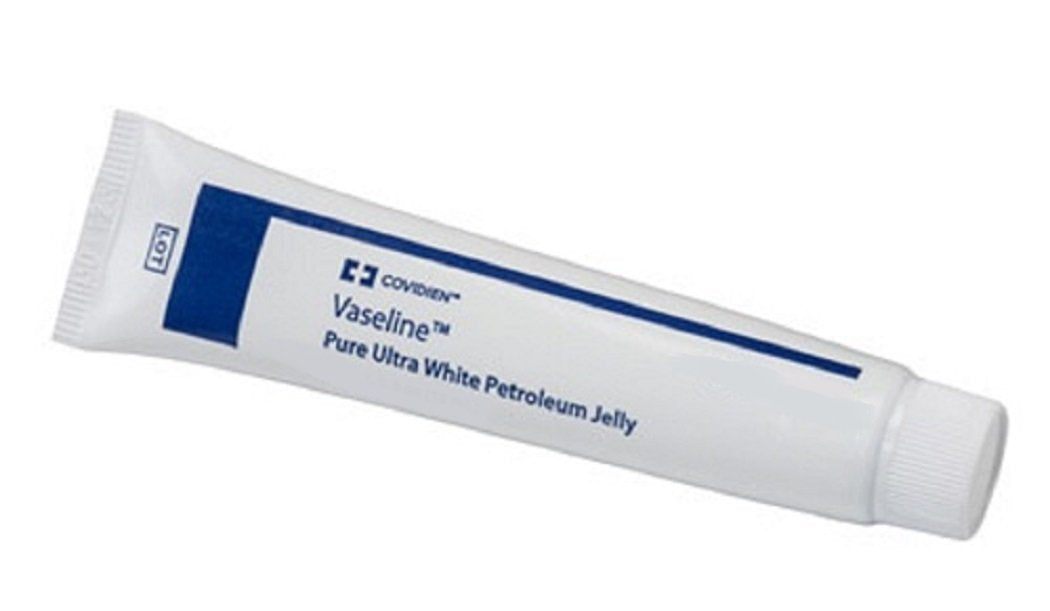 Covidien Cardinal Vaseline  Pure Ultra White Petroleum Jelly 8884430200 - Petroleum Jelly, White Petrolatum, Non-Sterile, Tube - 1 oz., Pack of 12
