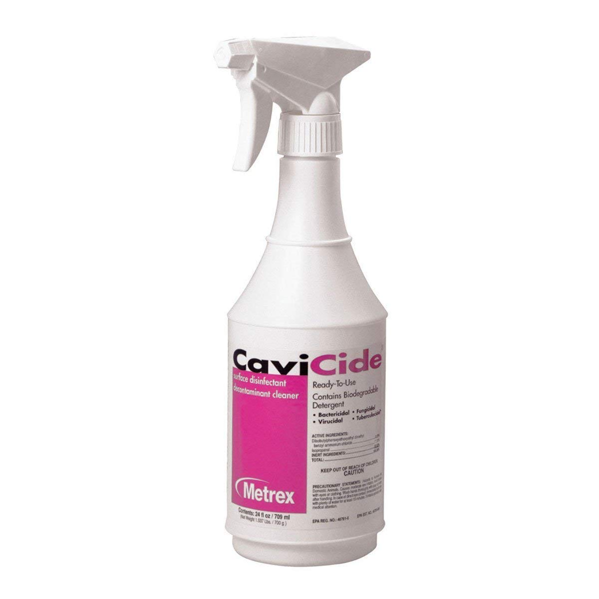 Metrex CaviCide Surface Disinfectant Decontaminant Cleaner, 24oz Spray