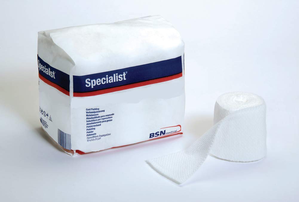 BSN Specialist 9043 - Cast Padding, Undercast, Cotton / Rayon, NonSterile, White - 3&quot; x 4 Yards, Case of 72