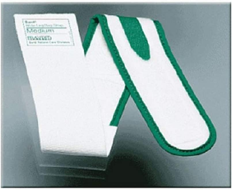 Bard Urinary Leg Bag Strap 162310 - Fabric Backing, Hook and Loop Closure - 20&quot; to 27&quot; Long x 2&quot; Wide Large Strap, One Strap
