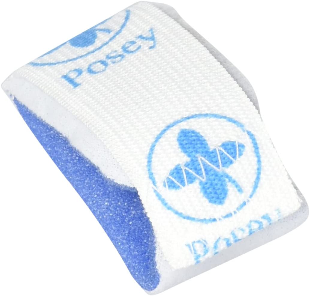 Posey 6550 - Incontinent Sheath Holder, For Use With External Urinary Catheters - 1 1/4" x 5", Pack of 12