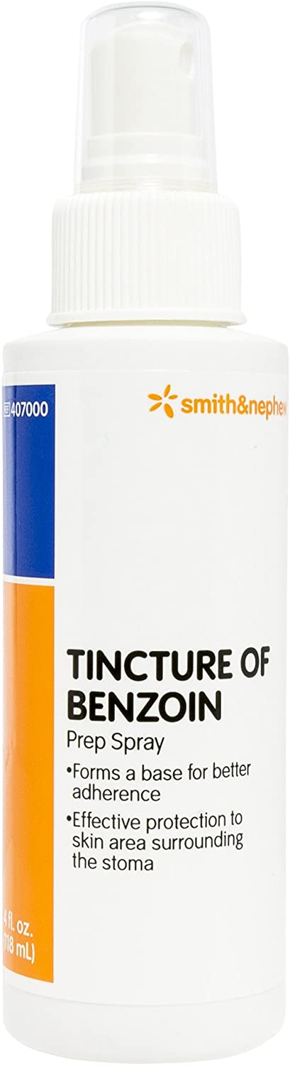 Smith & Nephew 407000 - Benzoic Tincture Antiseptic, Topical Liquid, Spray Bottle - 4 oz., One Bottle