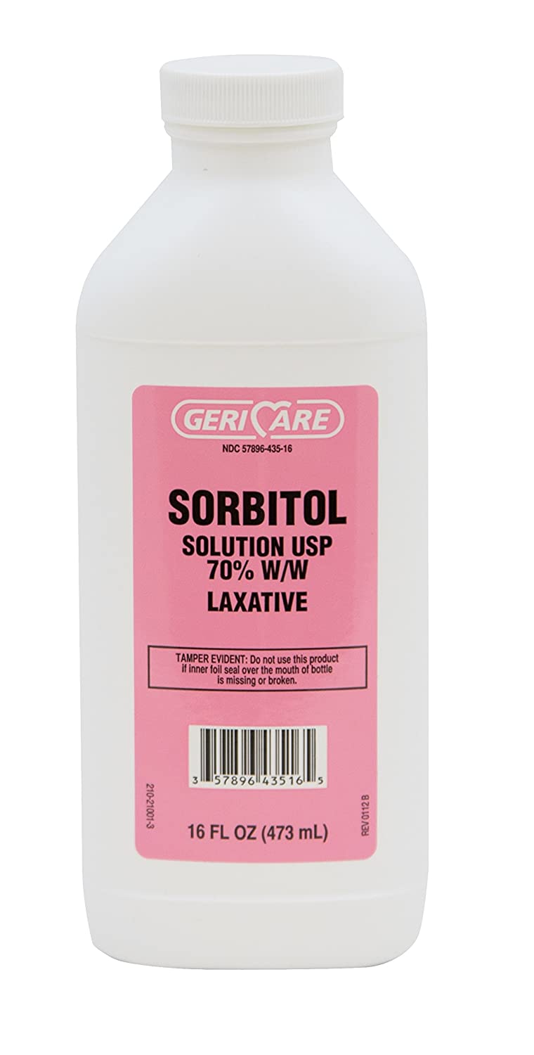 Geri-Care Q758-16-GCP - Diuretic Laxative, 70% Strength Sorbitol, Latex-Free, Liquid, Bottle - 16 oz., One Bottle