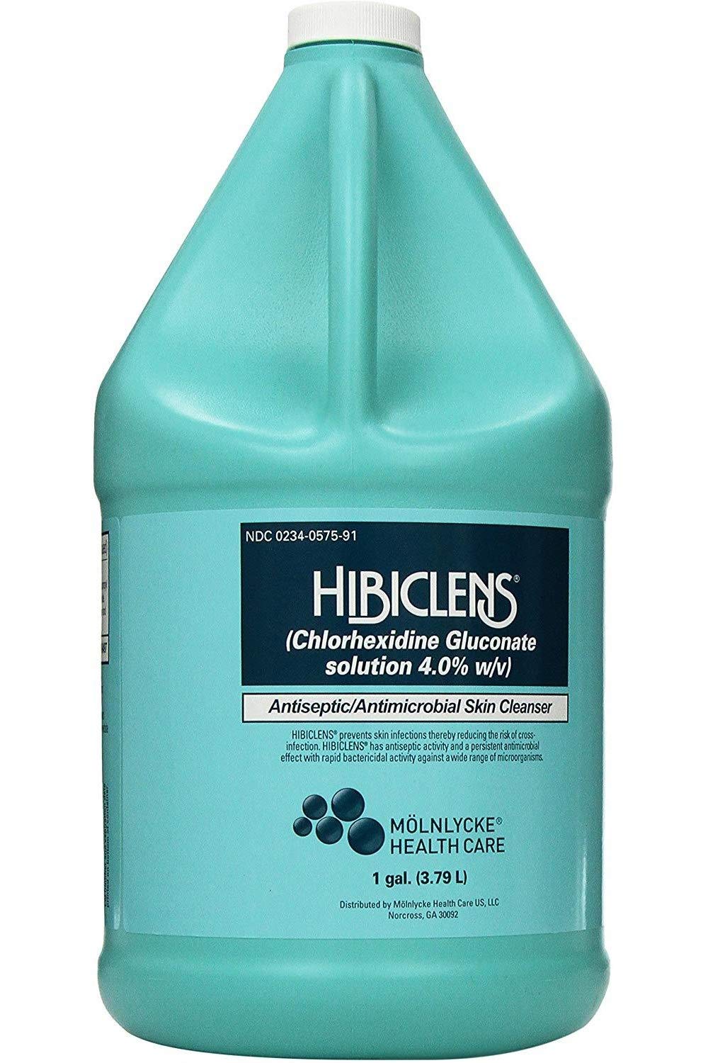 Molnlycke Hibiclens 57591 - Antiseptic / Antimicrobial Skin Cleanser, 4% Strength CHG (Chlorhexidine Gluconate), NonSterile, Liquid, Jug - 1 gal., One Jug