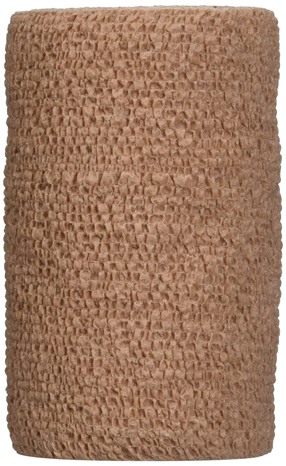3M Coban Self-Adherent Wrap 1584 - Non-Sterile, Elastic, Lightweight, Breathable, Beige Compression Wrap - 4" x 5 yards, Box of 18